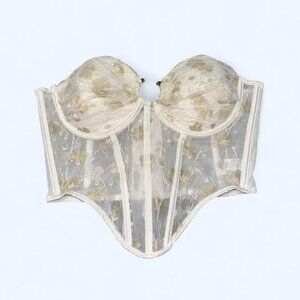 Love Eighty Three Lace Corset Top